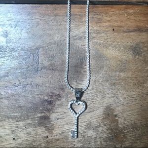 Heart Key Necklace